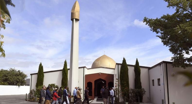 The Al Noor mosque was handed back to the local Muslim community on Saturday