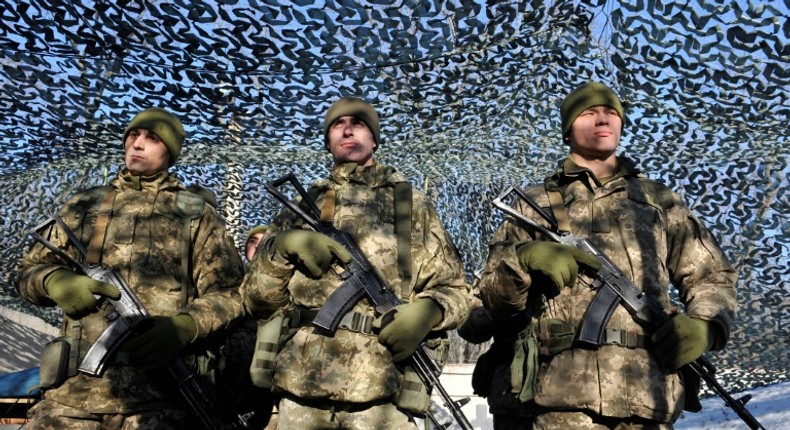 Ukrainian troops have been fighting Moscow-backed separatists in the country's east since 2014