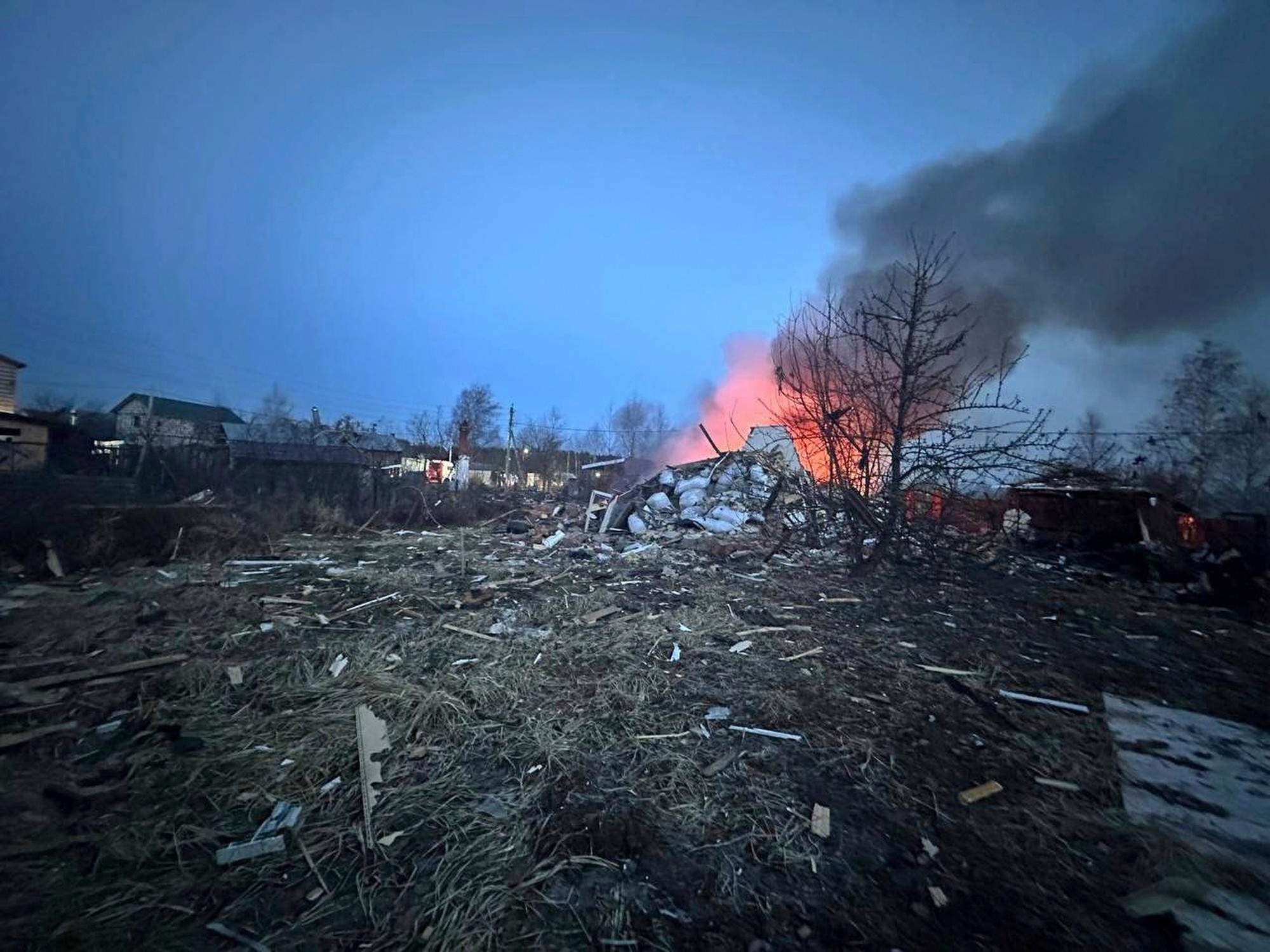Moskva čelila masívnemu útoku dronov.