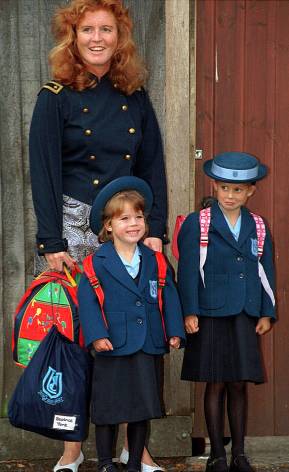 Królewski "pierwszy dzwonek", czyli Windsorowie idą do szkoły: księżniczka Eugenia