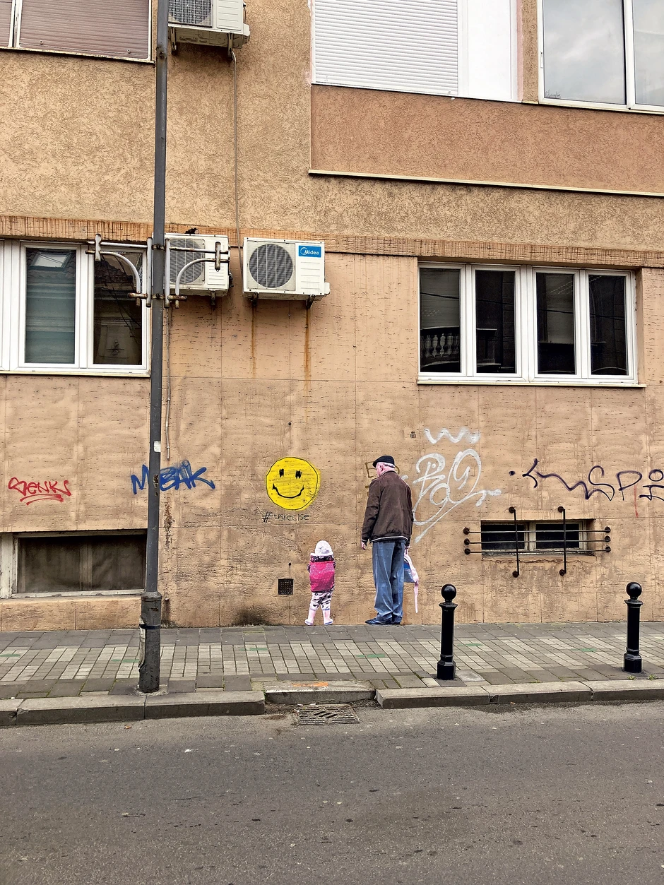 "Mural sa devojčicom i dekom je naišao na neverovatne reakcije, dobijao sam pregršt poruka u kojima su mi ljudi pisali koliko im se to svidelo"