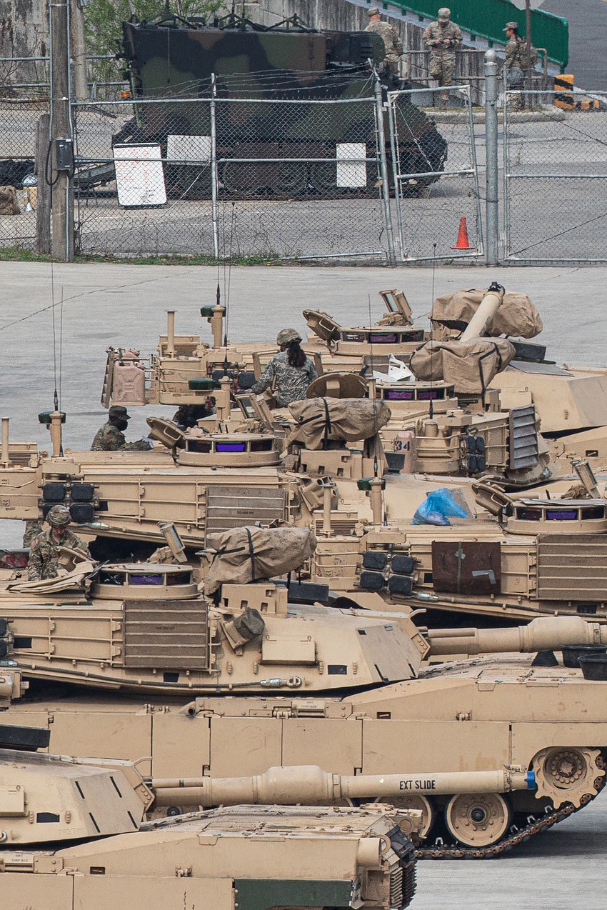 Američka baza u Dongdučeonu u Južnoj Koreji