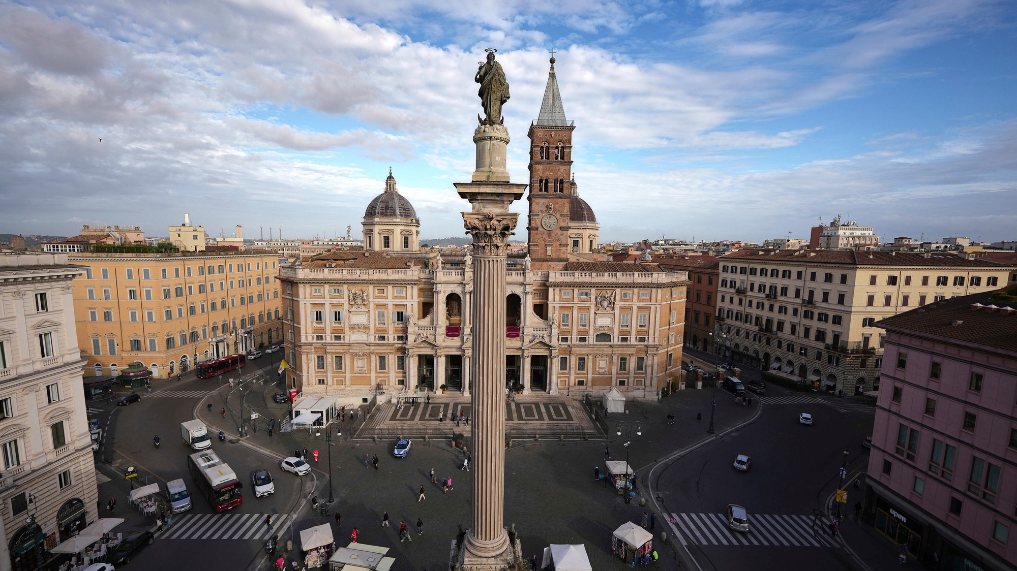 Hrob pápeža Františka bude v Bazilike Panny Márie Väčšej (Santa Maria Maggiore).
