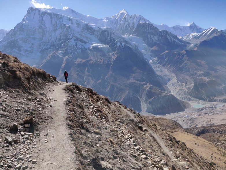 Warto jednak było zawalczyć o wjazd do Nepalu, by potem móc cieszyć się takimi widokami!