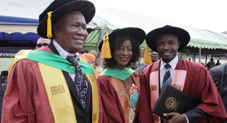 (Dr.) Kofi Portuphy & (Dr.) Sherry Ayittey (middle)