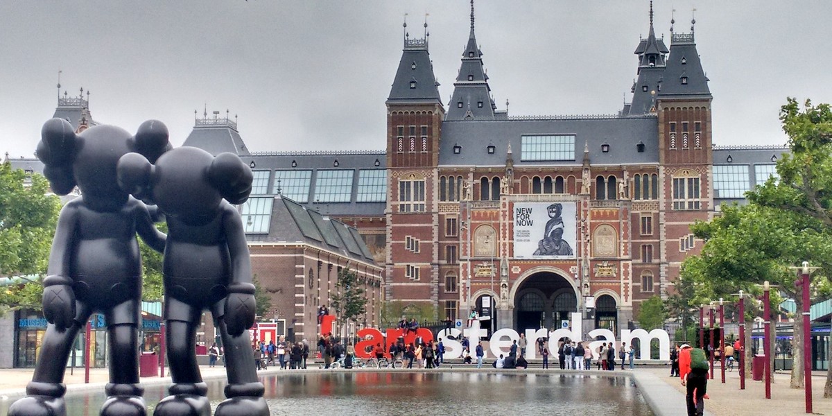 Ceny w Holandii też rosną w bardzo szybkim tempie. Na zdjęciu: centrum Amsterdamu.