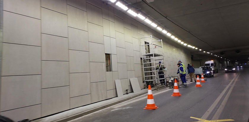 Tunel pod centrum Łodzi cieknie jak sito. Wyjaśnienia urzędników rozbrajają