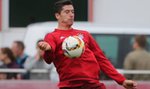 Lewandowski z kolegami pokazał niesamowite triki 