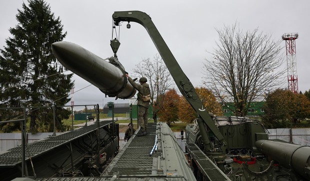 Balistička raketa Iskander M, ilustracija