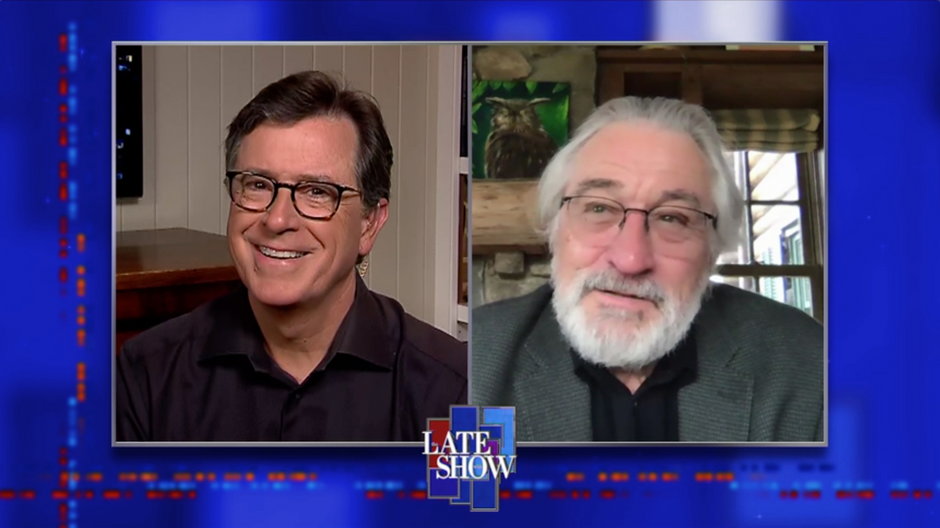 Stephen Colbert i Robert DeNiro