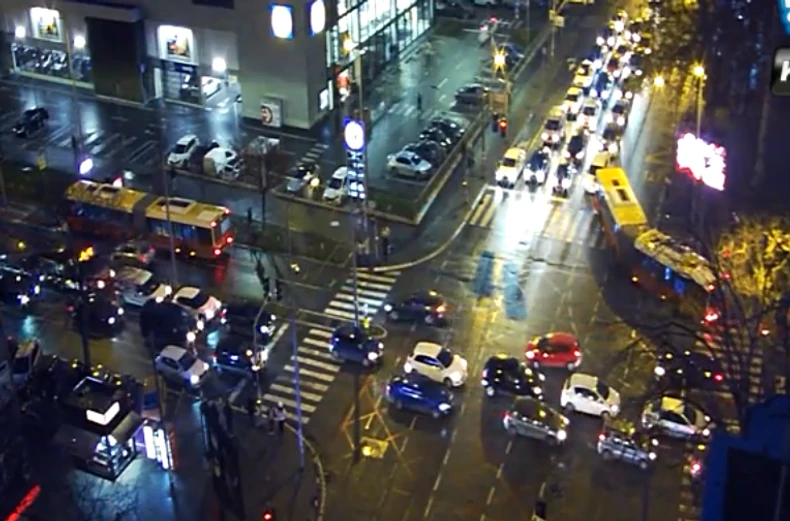 Gužve Bulevar Despota Stefana