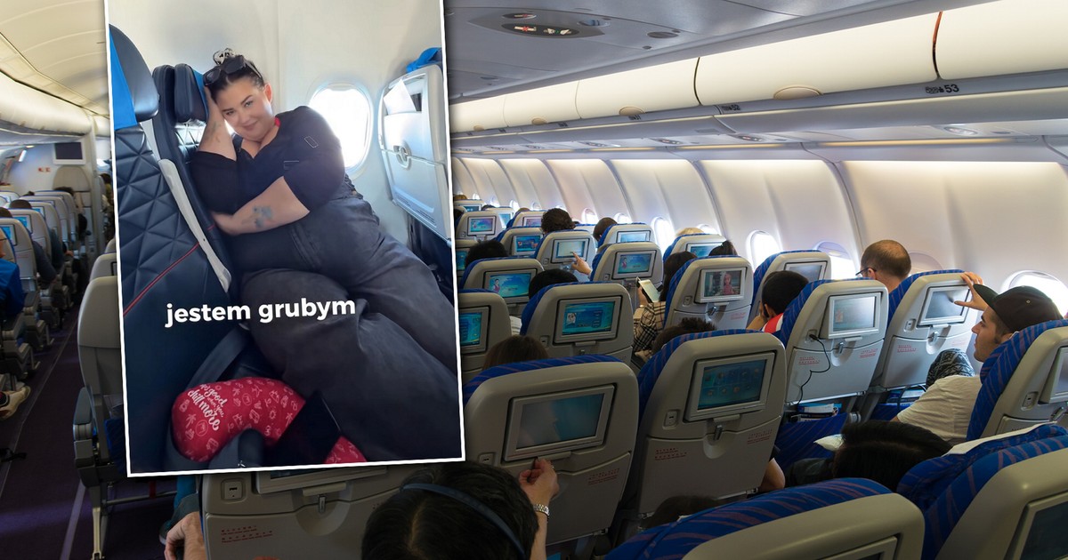 Podróż osoby plus size w samolocie. Pasażerka zdradziła triki na więcej miejsca. "Lepsze jedzenie"