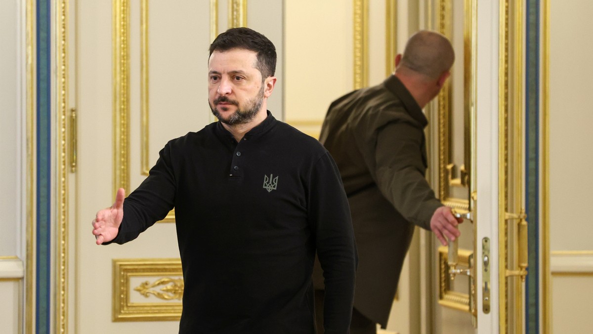 Wołodymyr Zełenski przybywa do Polski na spotkanie z Donaldem Tuskiem oraz Andrzejem Dudą [Źródło: PAP]