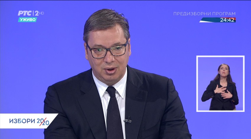 RTS2 Aleksandar Vučić solo