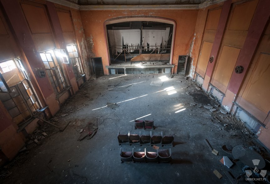 Zapomniane kino w Czeladzi. Źródło: Urbex.net.pl