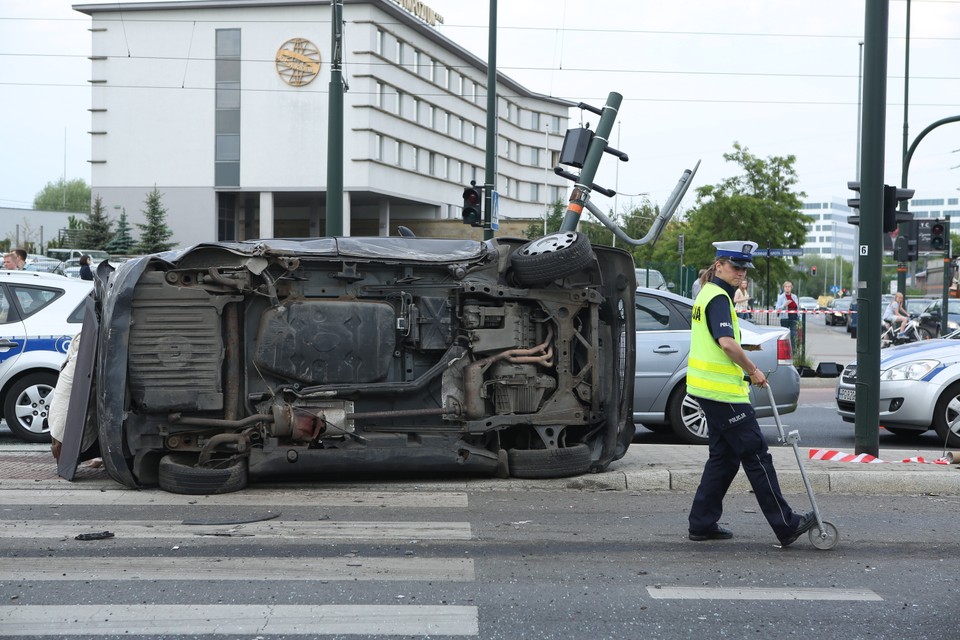 Potężny karambol w Krakowie