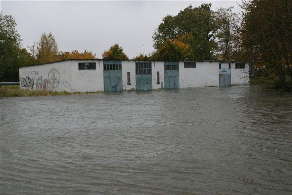 Podtopienia w Elblągu