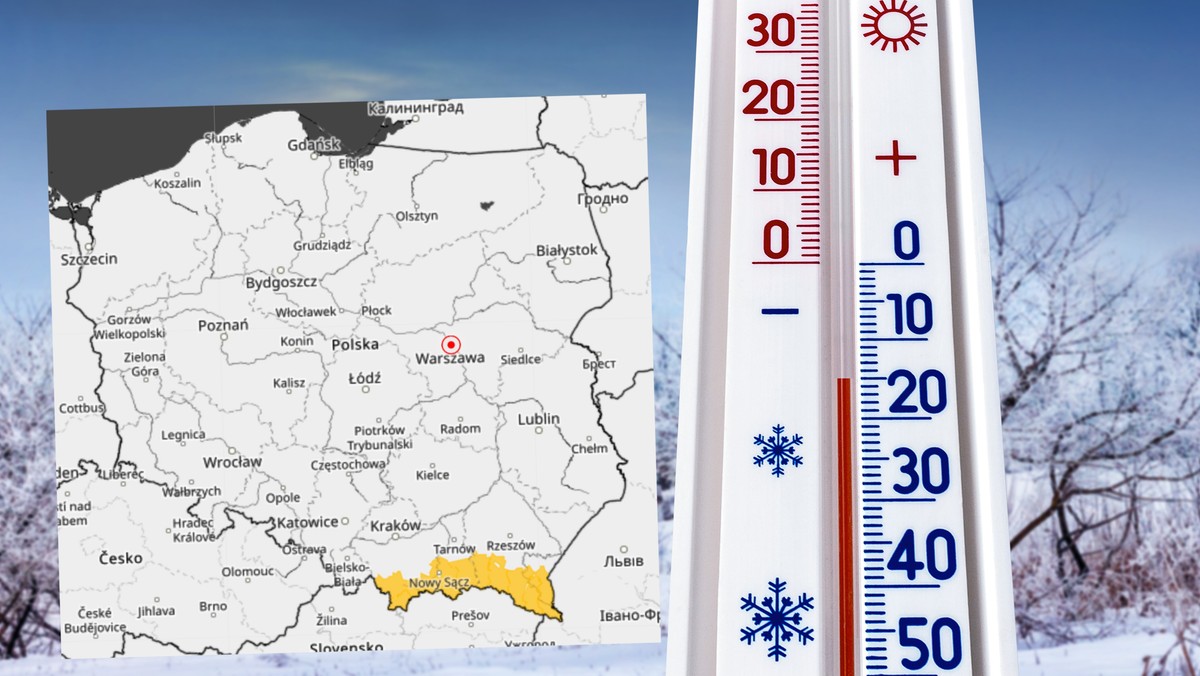 IMGW ostrzega przed silnym mrozem. Temperatura spadnie nawet do -17 st. C!