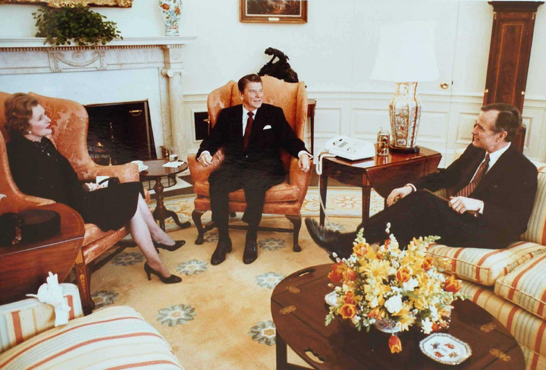 Ronald Reagan i Margaret Thatcher przez lata byli politycznymi sojusznikami