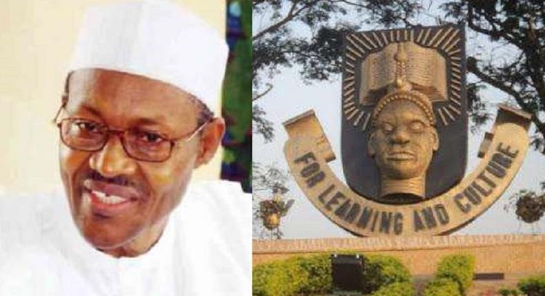 OAU students task President Muhammadu Buhari