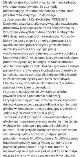 Widok postu zamieszczonego na profilu Mai Bohosiewicz na Instagramie