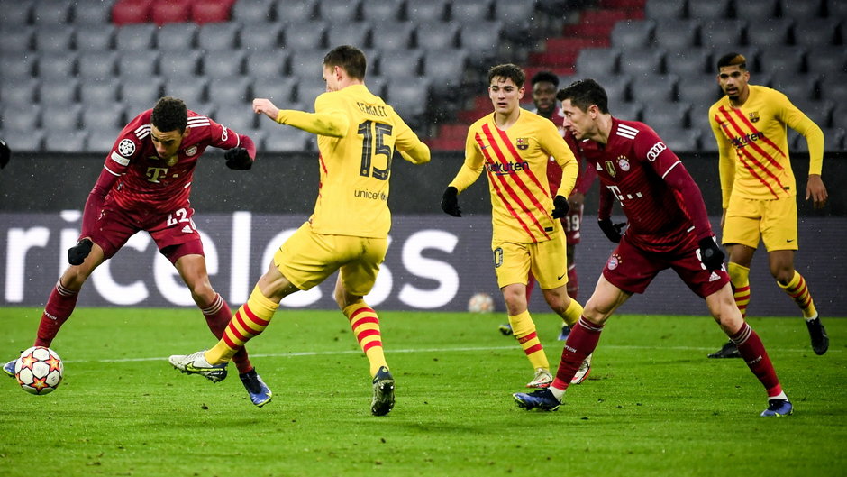 Mecz Bayern - FC Barcelona, 8.12.2021 r.