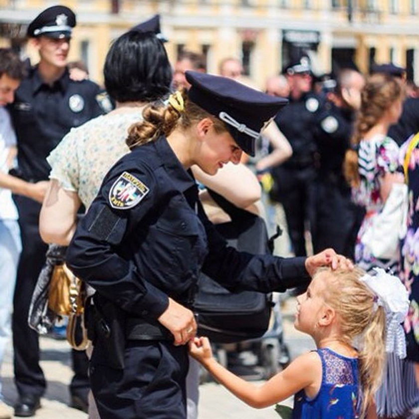 Mieszkańcom Kijowa przypadła do gustu nowa policja