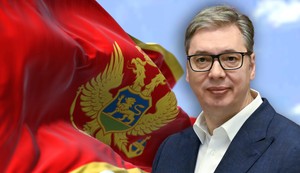 Vučić zastava Crne Gore 