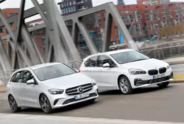 Vany? Tak, poproszę! Porównanie: Mercedes B 200 d i BMW 218d Active Tourer