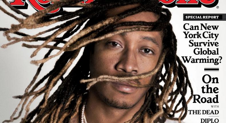 Rapper lands cover of Rolling Stone magazine 