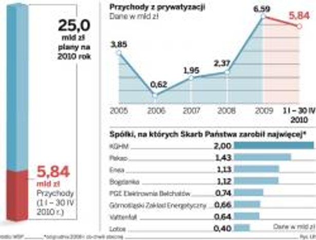 Plan prywatyzacji na 2010 r.