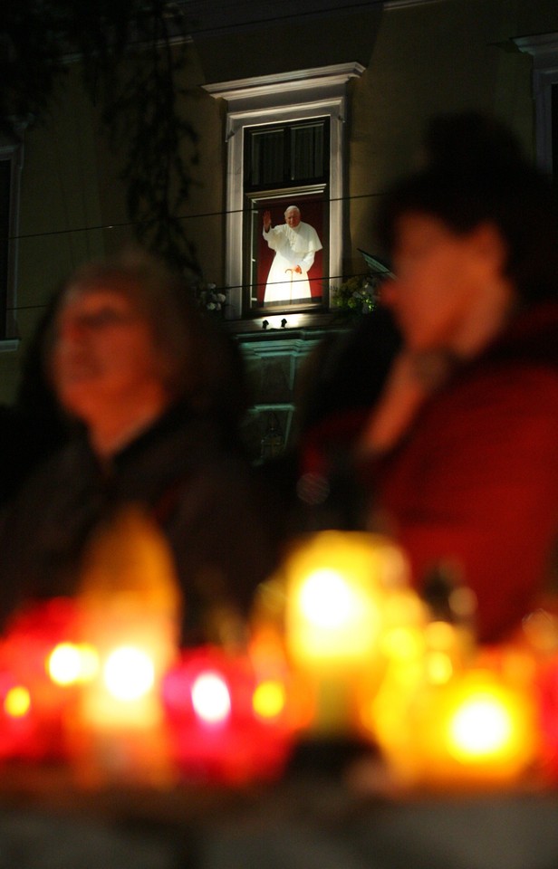 KRAKÓW DZIEŃ PAPIESKI NA FRANCISZKAŃSKIEJ