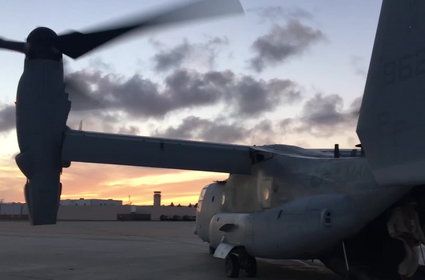Startuje jak helikopter, lata jak samolot. MV-22B Osprey to sprzęt podstawowego wsparcia