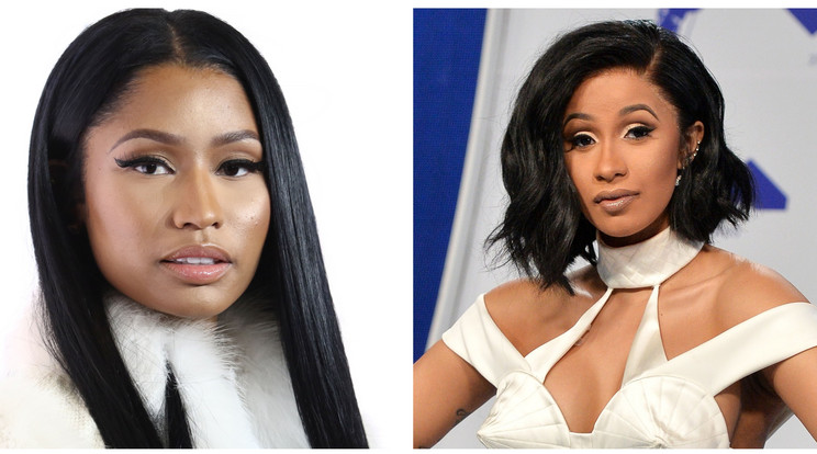 Nicki Minaj és Cardi B /Fotók: Northfoto