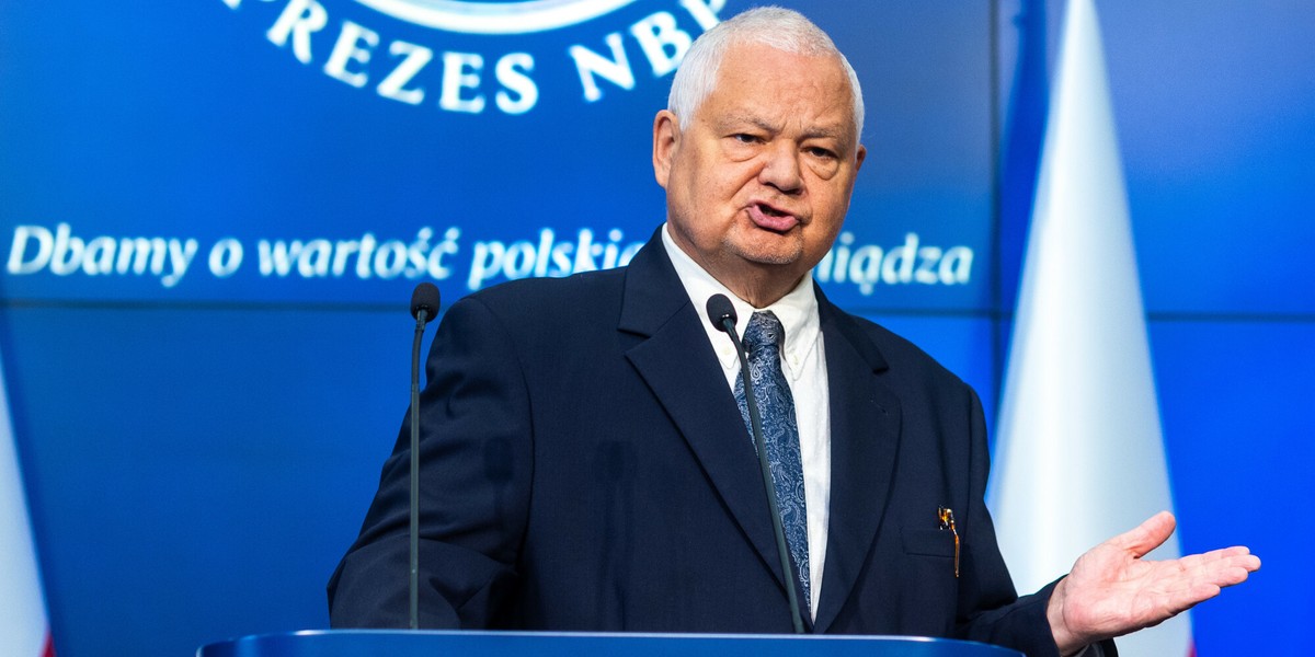 Prezes NBP Adam Glapiński