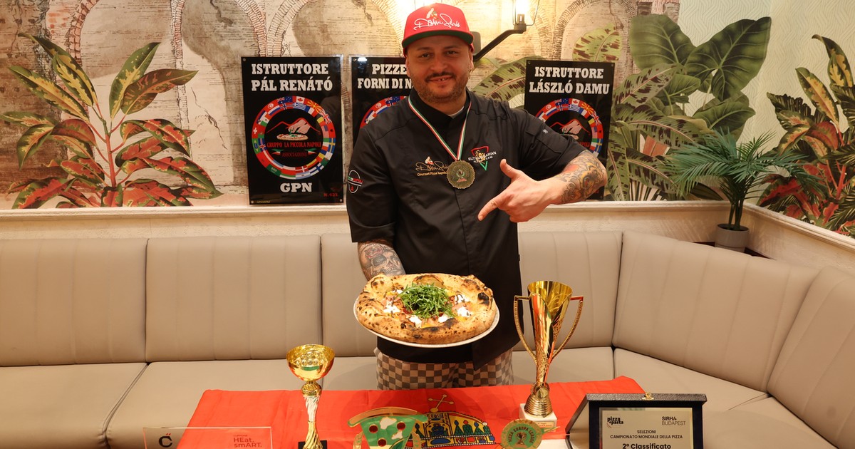 Pizzasütésben Európa-bajnokok a magyarok! Maradonáról nevezte el győztes költeményét László