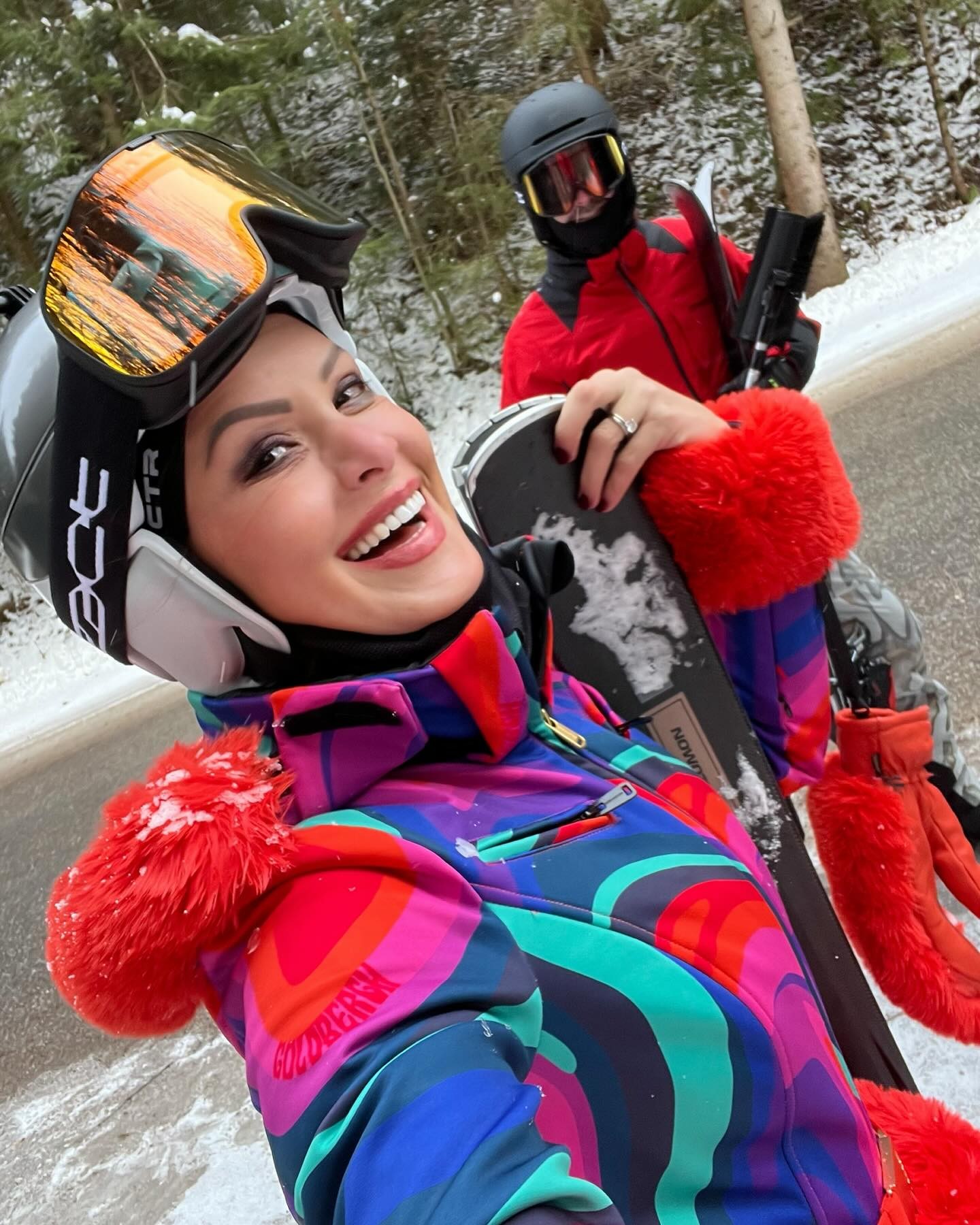 Martina Sabbatini a jej manžel Rory Sabbatini. 