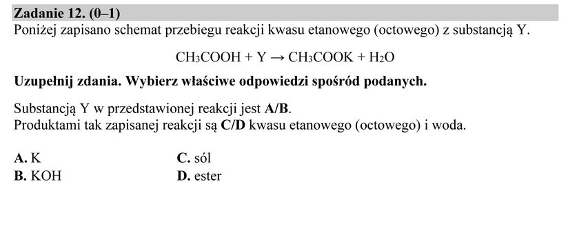 Egzamin gimnazjalny 2016: Część przyrodnicza pytania i odpowiedzi 