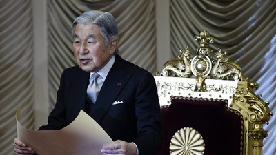 Emperor Akihito, japonia, cesarz, Opening of the ordinary Diet session at the Parliament