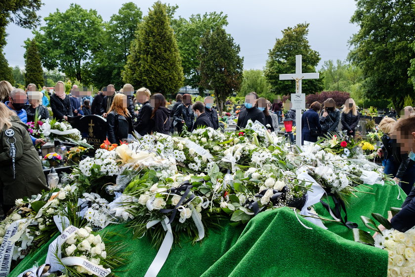 Pogrzeb zamordowanego Sebastianka († 11 l.)