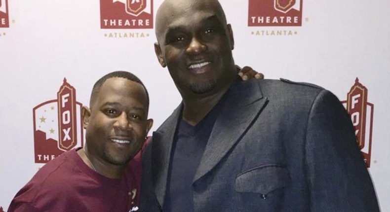 Martin Lawrence and late Tommy Ford 