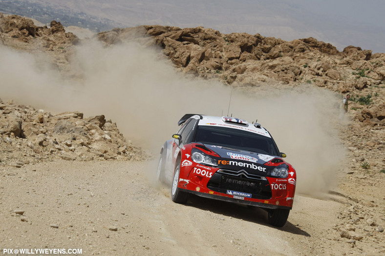 Rajd Jordanii 2011: Ogier lepszy o 0,2 sekundy (wyniki)