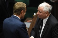 Kaczyński Tusk Expose