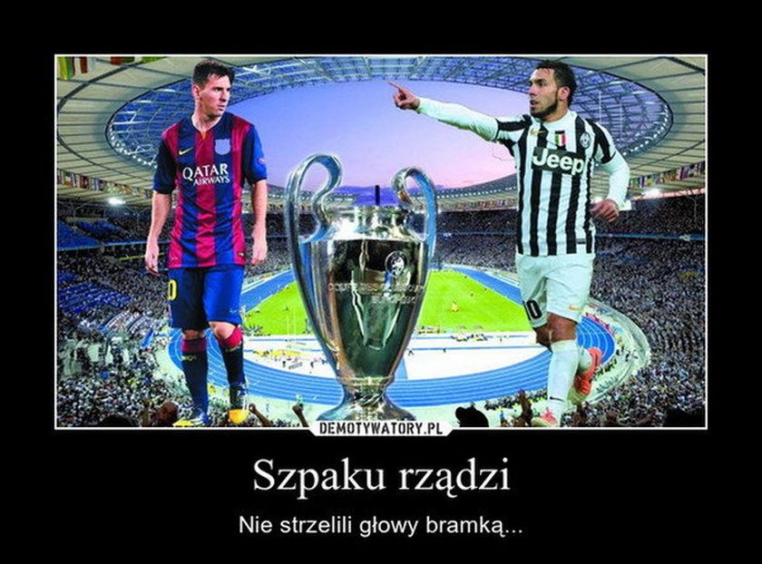 FC Barcelona zwycięzcą finału Ligi Mistrzów. Juve pokonany! MEMY