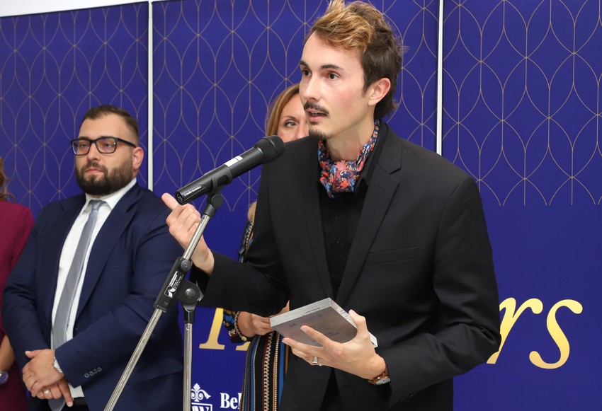 Mihael Stab primio je priznanje u ime svog prijatelja Borisa Radulovića