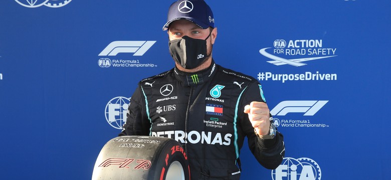 Valtteri Bottas na Nuerburgringu ruszy z pole position