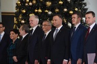 Mateusz Morawiecki, Beata Szydło, Piotr Gliński, Jarosław Gowin, Andrzej Adamczyk, Andrzej Duda, Witold Bańka, Mariusz Błaszczak rekonstrukcja