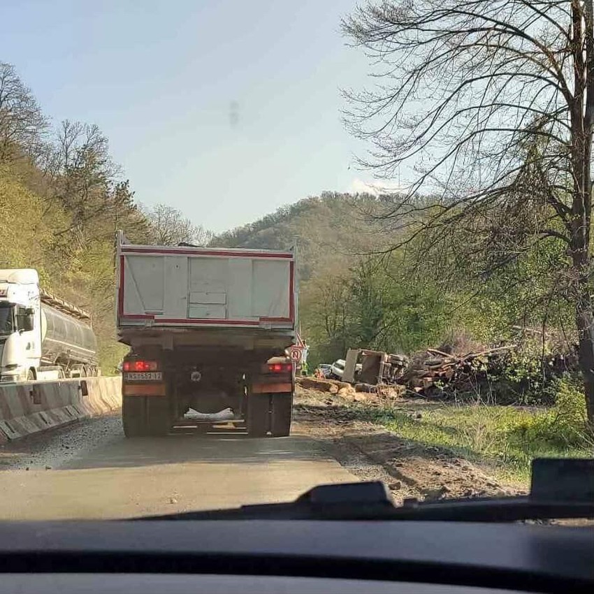 Saobraćajna nesreća na Iriškom vencu