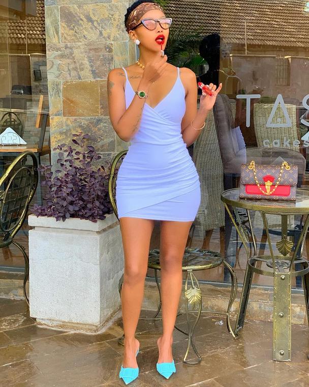 Socialite Huddah Monroe 