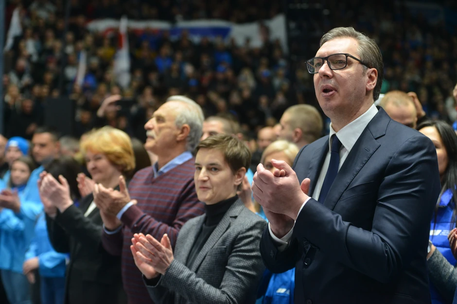SNS miting, Leskovac